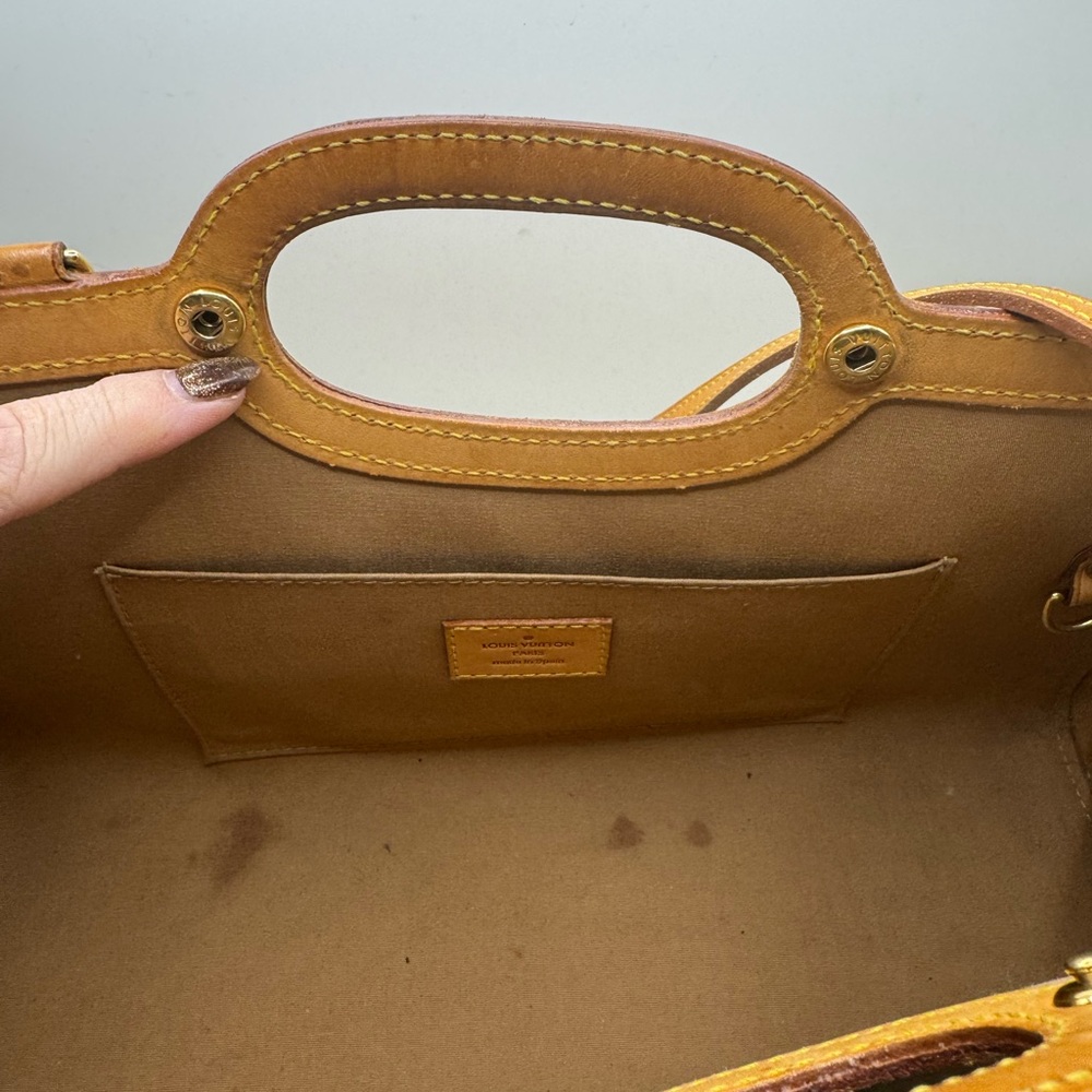 Louis Vuitton Vernis Roxbury with Detachable Shoulder Strap Authentic - Picture 3 of 14